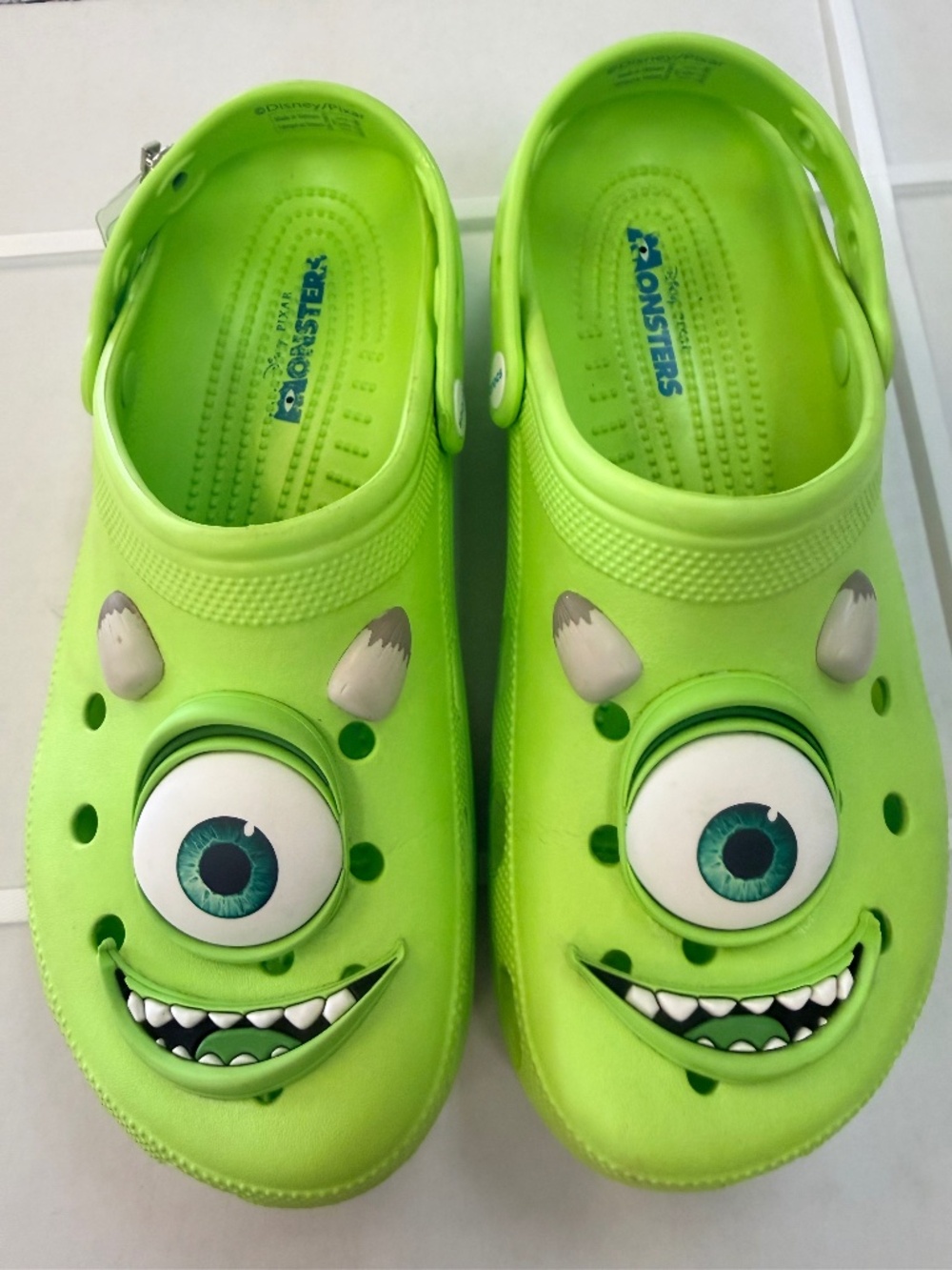 Women’s 11 Monsters inc Crocs